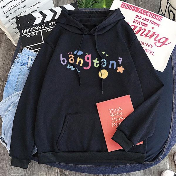 men's hoodies & sweatshirts autumn winter hoodie bangtan letter printed women harajuku streetwear fashion clothing, Black
men's hoodies & sweatshirts autumn winter hoodie bangtan letter printed women harajuku streetwear fashion clothing, Black