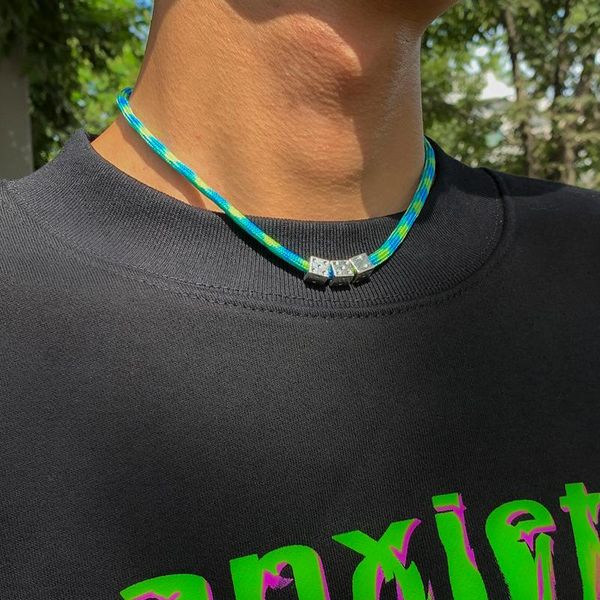 chokers shixin vintage rope chains dice pendant necklaces for men/women simple trendy couple fashion jewelry 2021 accessories, Golden;silver
chokers shixin vintage rope chains dice pendant necklaces for men/women simple trendy couple fashion jewelry 2021 accessories, Golden;silver