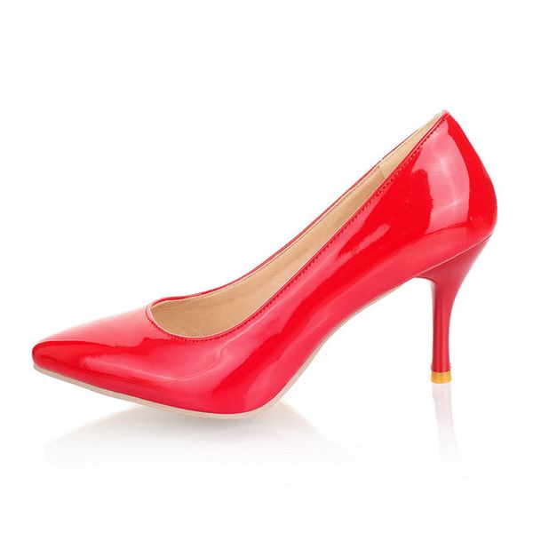 size 30-47 women high heel shoes office ladies women shallow party pumps fashion footwear heels shoes p23518, Black
size 30-47 women high heel shoes office ladies women shallow party pumps fashion footwear heels shoes p23518, Black