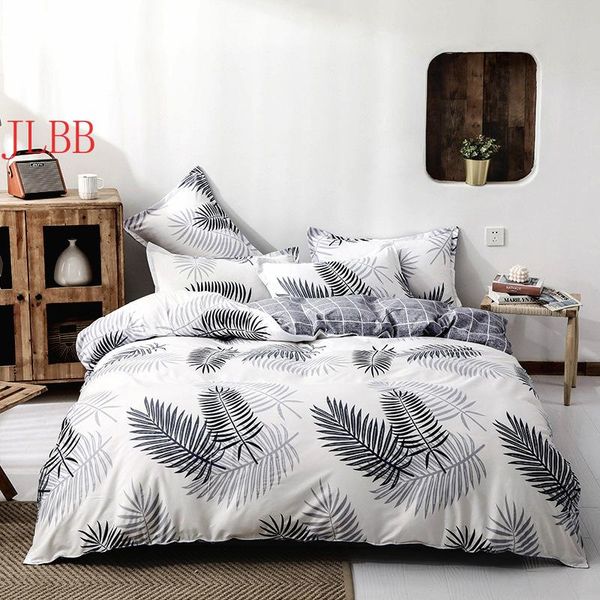 bedding sets sesom leaves four-piece washed cotton bed sheet quilt cover simple style skin-friendly sleeping supplies
bedding sets sesom leaves four-piece washed cotton bed sheet quilt cover simple style skin-friendly sleeping supplies