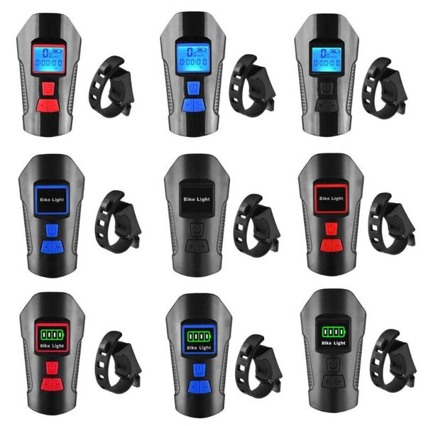 bike lights usb rechargeable bicycle led headlight treasure with 120db horn waterproof
bike lights usb rechargeable bicycle led headlight treasure with 120db horn waterproof