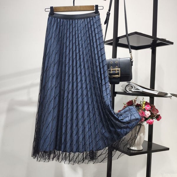 the serene doe mesh lace sequins plied a midi line skirt chic high skirtfemale y176 trend ivbm, Black
the serene doe mesh lace sequins plied a midi line skirt chic high skirtfemale y176 trend ivbm, Black