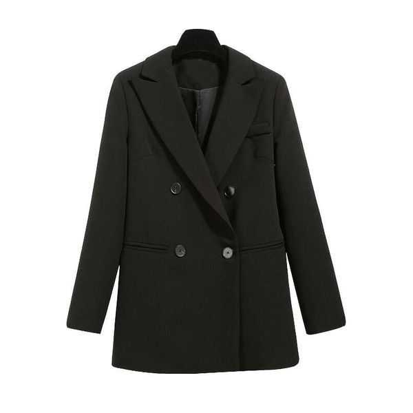 women's suits & blazers basic blazer women black fashion spring formal office lady pocket jackets coat loose femme, White;black
women's suits & blazers basic blazer women black fashion spring formal office lady pocket jackets coat loose femme, White;black