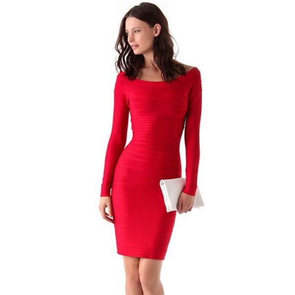 casual dresses long sleeve mini bandage dress bodycon fashion prom club party red slash neck women vestiods, Black;gray
casual dresses long sleeve mini bandage dress bodycon fashion prom club party red slash neck women vestiods, Black;gray