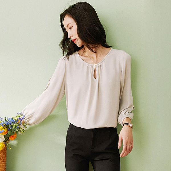 women's blouses & shirts 100% silk blouse women shirt 30m/ heavy solid hollow out o neck long sleeves simple design elegant office fas, White
women's blouses & shirts 100% silk blouse women shirt 30m/ heavy solid hollow out o neck long sleeves simple design elegant office fas, White