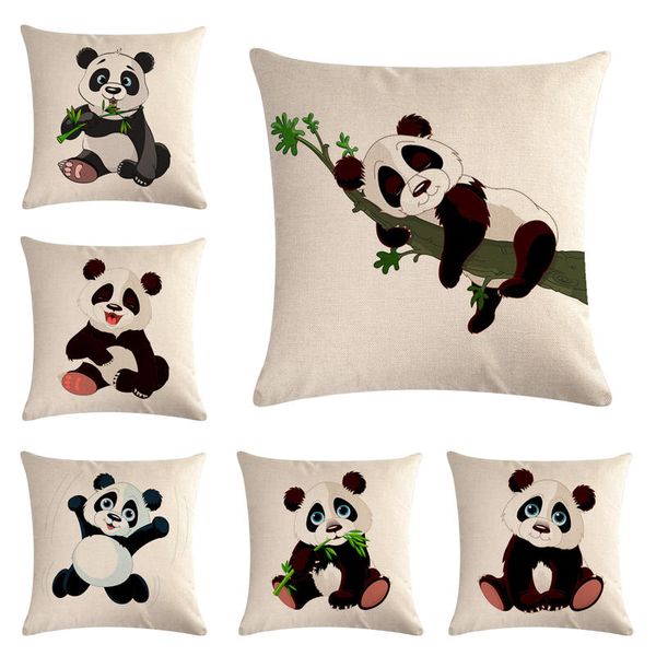 45cm*45cm a lovely cartoon panda pattern linen/cotton throw pillow covers couch cushion cover home decorative pillows
45cm*45cm a lovely cartoon panda pattern linen/cotton throw pillow covers couch cushion cover home decorative pillows