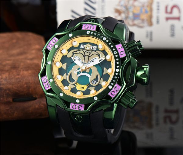 direct sales invicta luxury brand men's quartz watch 49mm large dial calendar waterproof silicone strap relógio masculino, Slivery;brown
direct sales invicta luxury brand men's quartz watch 49mm large dial calendar waterproof silicone strap relógio masculino, Slivery;brown