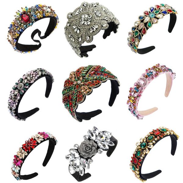 hair accessories baroque rhinestone crystal headbands for women bejewelled wide velvet padded hairband party wedding headwear
hair accessories baroque rhinestone crystal headbands for women bejewelled wide velvet padded hairband party wedding headwear