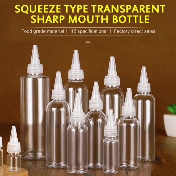 storage bottles & jars extrusion desig sharp-mouth refillable olor paste bottle dye squeezable and sub-bottled plastic reusable
storage bottles & jars extrusion desig sharp-mouth refillable olor paste bottle dye squeezable and sub-bottled plastic reusable