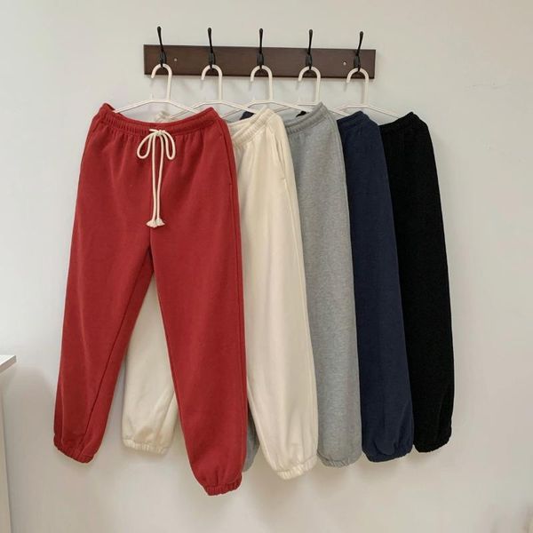 women's pants & capris jmprs loose women spring 2021 cotton solid casual harajuku joggers sweatpants fashion pocket korean female trous, Black;white
women's pants & capris jmprs loose women spring 2021 cotton solid casual harajuku joggers sweatpants fashion pocket korean female trous, Black;white