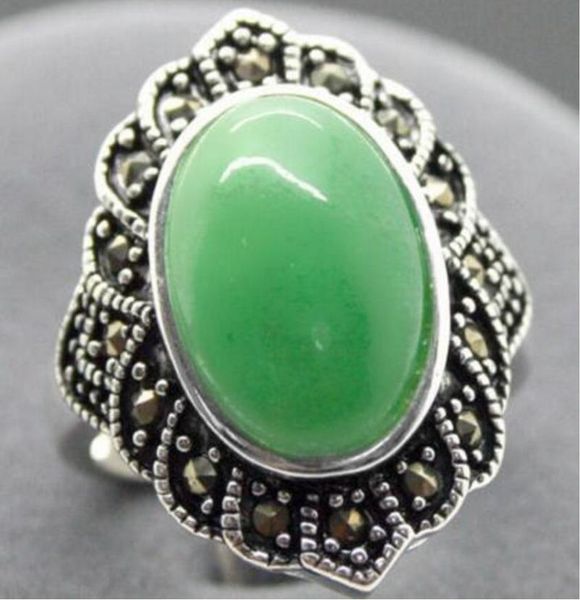 cluster rings wholesale fashion natural greenjade 925 sterling silver ring jewelry size 7 8 9 10, Golden;silver
cluster rings wholesale fashion natural greenjade 925 sterling silver ring jewelry size 7 8 9 10, Golden;silver
