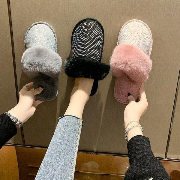 slippers big size shoes woman 2021 female low winter footwear fur flip flops platform glitter slides massage plush jelly hoo, Black
slippers big size shoes woman 2021 female low winter footwear fur flip flops platform glitter slides massage plush jelly hoo, Black