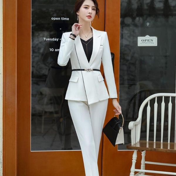 women's two piece pants black white women pant suit winter s-5xl chinese style for el airplane work blazer and sets
women's two piece pants black white women pant suit winter s-5xl chinese style for el airplane work blazer and sets