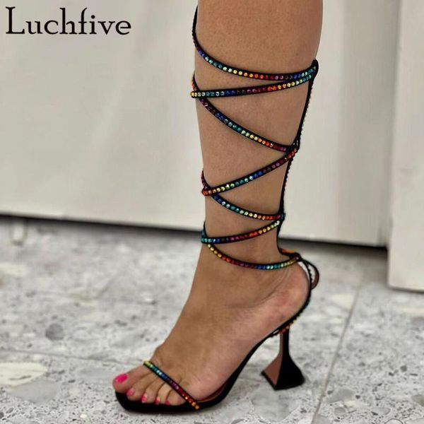 dress shoes crystal ankle cross strap sandals one belt peep toe party cup high heels outwear rhinestones white woman, Black
dress shoes crystal ankle cross strap sandals one belt peep toe party cup high heels outwear rhinestones white woman, Black