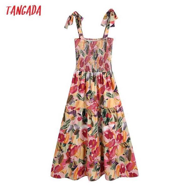 tangada fashion women flowers print strap dress sleeveless backless female casual long dress be742 210609, Black;gray
tangada fashion women flowers print strap dress sleeveless backless female casual long dress be742 210609, Black;gray