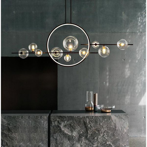 nordic design chandelier long glass ball led living dining room kitchen bar ceiling home decoration interior lighting black lamp
nordic design chandelier long glass ball led living dining room kitchen bar ceiling home decoration interior lighting black lamp
