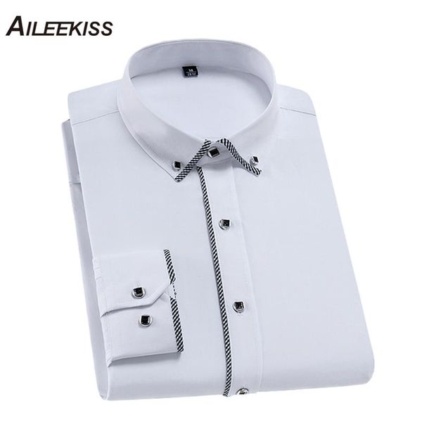 men's casual shirts aileekiss 2021 print men long sleeve fashion design fabric soft comfortable slim fit style xt760, White;black
men's casual shirts aileekiss 2021 print men long sleeve fashion design fabric soft comfortable slim fit style xt760, White;black