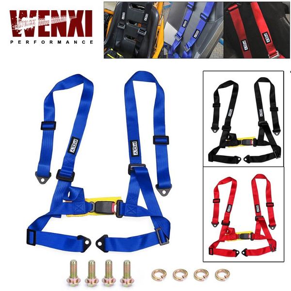 safety belts & accessories 2" universal 4pt 4 point racing seat belt harness for seat&go-kart black/blue/red wx-shs01
safety belts & accessories 2" universal 4pt 4 point racing seat belt harness for seat&go-kart black/blue/red wx-shs01