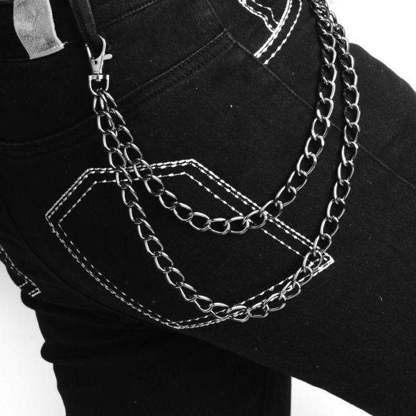 keychains 2 colors fashion men accessories hip hop trousers pant metal key wallet chains punk rock waist belt, Silver
keychains 2 colors fashion men accessories hip hop trousers pant metal key wallet chains punk rock waist belt, Silver