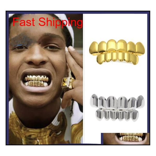 2019 hip hop gold teeth grillz bottom grills dental mouth punk teeth caps cosplay party tooth rapper qylhka homes2007, Silver
2019 hip hop gold teeth grillz bottom grills dental mouth punk teeth caps cosplay party tooth rapper qylhka homes2007, Silver