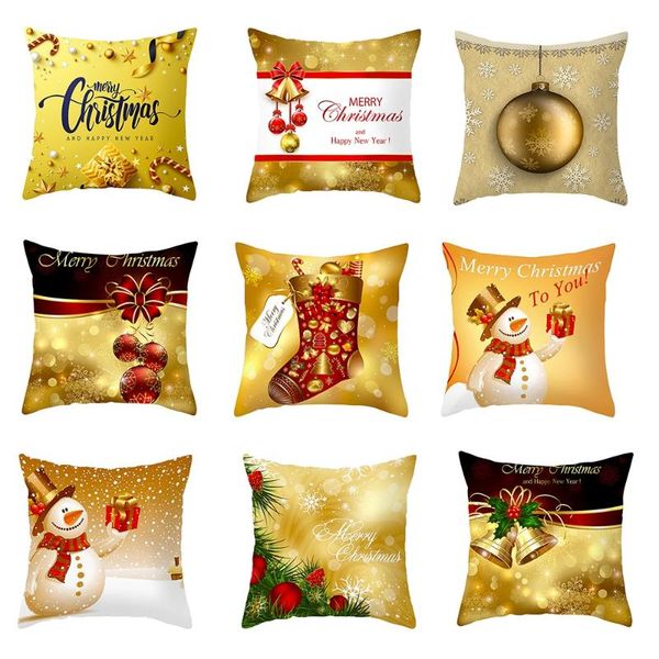 cushion/decorative pillow gold christmas cushion cover plush decorative sofa case xmas home decor decorations for 45*45cm
cushion/decorative pillow gold christmas cushion cover plush decorative sofa case xmas home decor decorations for 45*45cm