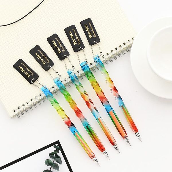 gel pens kawaii transparent rainbow colored pen creative diamond head crystal writing for kids gift stationery school supplies
gel pens kawaii transparent rainbow colored pen creative diamond head crystal writing for kids gift stationery school supplies