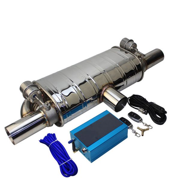 muffler tip vacuum pump variable valve exhaust remote control t shape one in two out 63mm car universal stainless steel valves
muffler tip vacuum pump variable valve exhaust remote control t shape one in two out 63mm car universal stainless steel valves