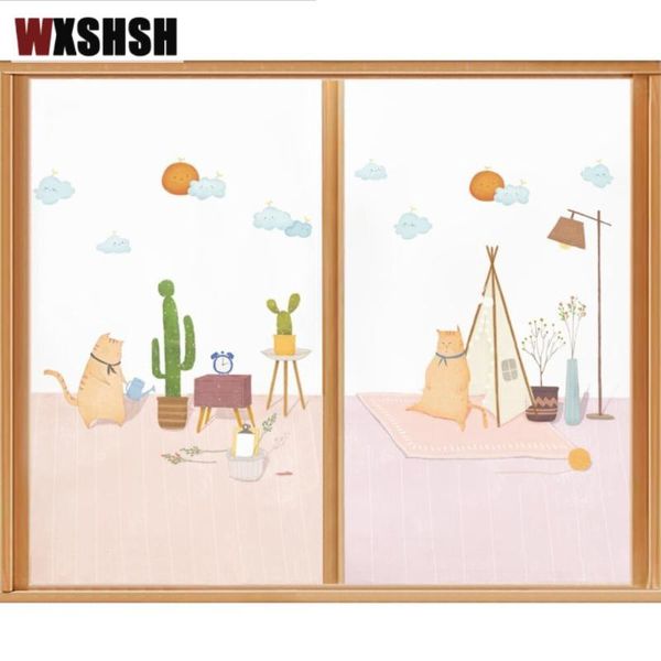 custom size static cling window film pvc cute cat pattern decorative privacy protection water-proof frosted opaque glass sticker
custom size static cling window film pvc cute cat pattern decorative privacy protection water-proof frosted opaque glass sticker