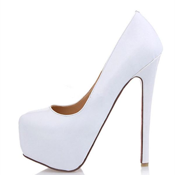 dress shoes fghgf 16cm patent leather platform stiletto heels, high party shoes, customizable sole color, Black
dress shoes fghgf 16cm patent leather platform stiletto heels, high party shoes, customizable sole color, Black