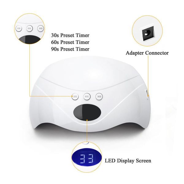 nail dryers 48w dryer led lamp uv for curing all gel polish with motion sensing manicure pedicure salon tool
nail dryers 48w dryer led lamp uv for curing all gel polish with motion sensing manicure pedicure salon tool