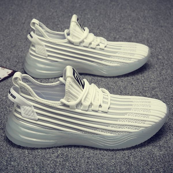men's spring 2021 new breathable sports leisure flying mesh coconut korean versatile popular shoes, Black
men's spring 2021 new breathable sports leisure flying mesh coconut korean versatile popular shoes, Black