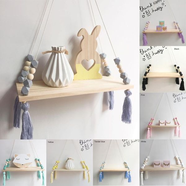 nordic style colorful beads tassel wooden wall shelf clapboard decoration children room kids clothing store display stand other home decor
nordic style colorful beads tassel wooden wall shelf clapboard decoration children room kids clothing store display stand other home decor