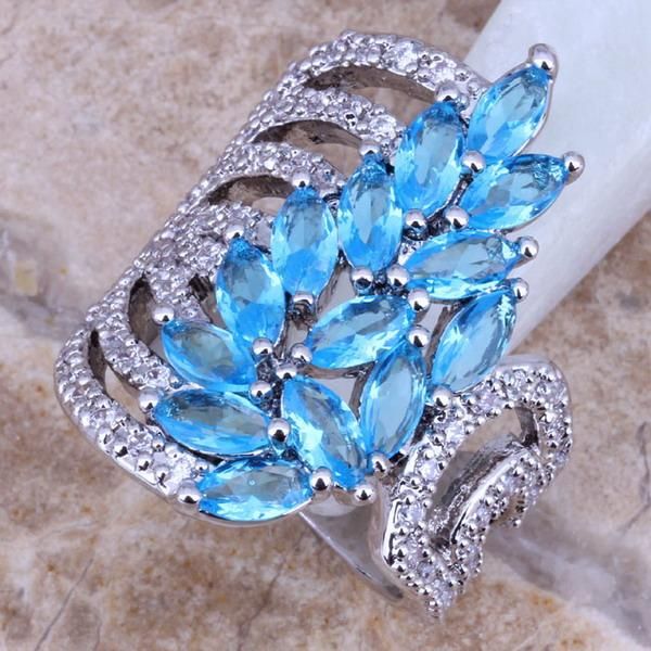 cluster rings blue cubic zirconia white cz silver plated ring size 5 / 6 7 8 9 10 11 s0187, Golden;silver
cluster rings blue cubic zirconia white cz silver plated ring size 5 / 6 7 8 9 10 11 s0187, Golden;silver