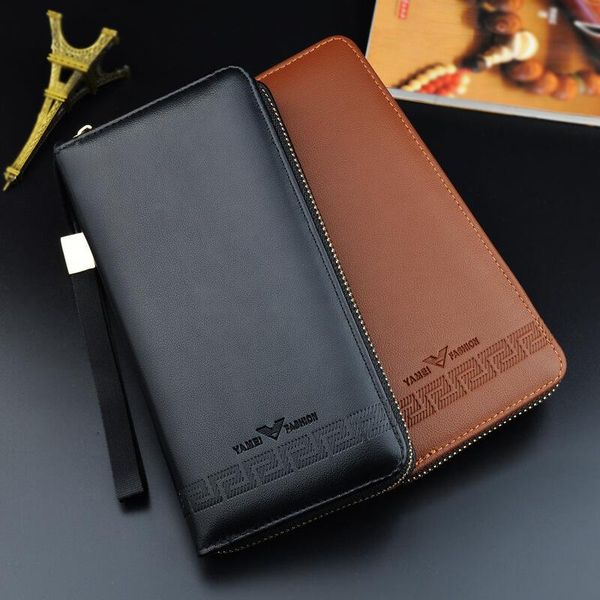 wallets leisure man purse long hand bag zipper wallet multifunctional handbag men's factory direct sale, Red;black
wallets leisure man purse long hand bag zipper wallet multifunctional handbag men's factory direct sale, Red;black