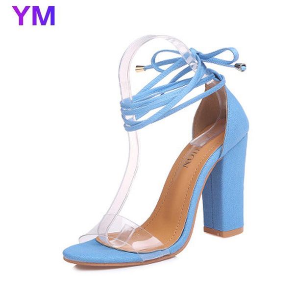 sandals 2021 women summer high square heel solid color lace-up fashion peep toe party dress size 34-43, Black
sandals 2021 women summer high square heel solid color lace-up fashion peep toe party dress size 34-43, Black