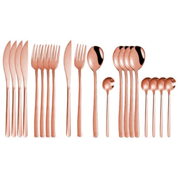 dinnerware sets high-end cutlery tableware knife fork and spoon 20pcs gold dinner set covered golden stainless steel
dinnerware sets high-end cutlery tableware knife fork and spoon 20pcs gold dinner set covered golden stainless steel