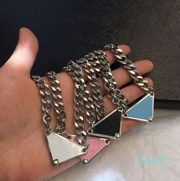fashion luxury designer necklaces for men and women. triangle pendant silver necklace
fashion luxury designer necklaces for men and women. triangle pendant silver necklace
