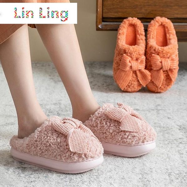 winter thick sole platform women fur slippers cute bow-knot warm plush indoor flats bedroom pink ladies furry slides, Black
winter thick sole platform women fur slippers cute bow-knot warm plush indoor flats bedroom pink ladies furry slides, Black