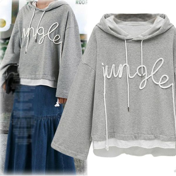 women's hoodies & sweatshirts spring autumn women plus size casual loose letter long sleeve hooded sweatshirt for large pullover, Black
women's hoodies & sweatshirts spring autumn women plus size casual loose letter long sleeve hooded sweatshirt for large pullover, Black