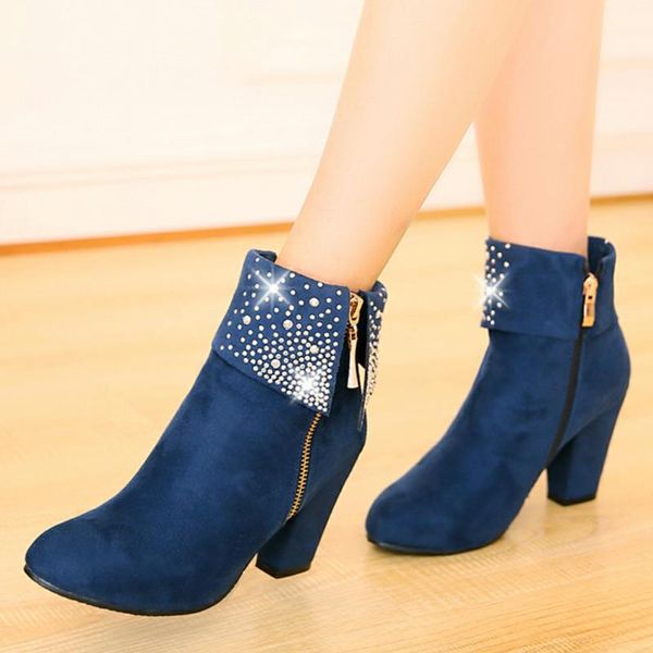 boots brand classic crystals high heels office lady ankle booties big size 43 stylish winter shoes women, Black
boots brand classic crystals high heels office lady ankle booties big size 43 stylish winter shoes women, Black