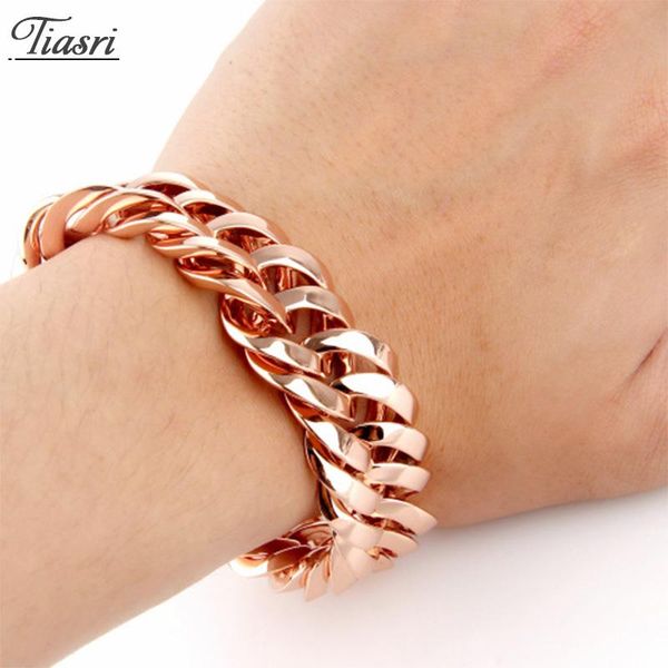 tiasri cuban chain aesthetic gothic men women bracelet on the hand punk stainless steel jewelry accessories 19mm, Black
tiasri cuban chain aesthetic gothic men women bracelet on the hand punk stainless steel jewelry accessories 19mm, Black