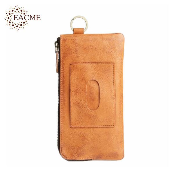 card holders genuine leather coin purse purses original multi-function zipper long wallet bag pencil pocket wholesale, Brown;gray
card holders genuine leather coin purse purses original multi-function zipper long wallet bag pencil pocket wholesale, Brown;gray