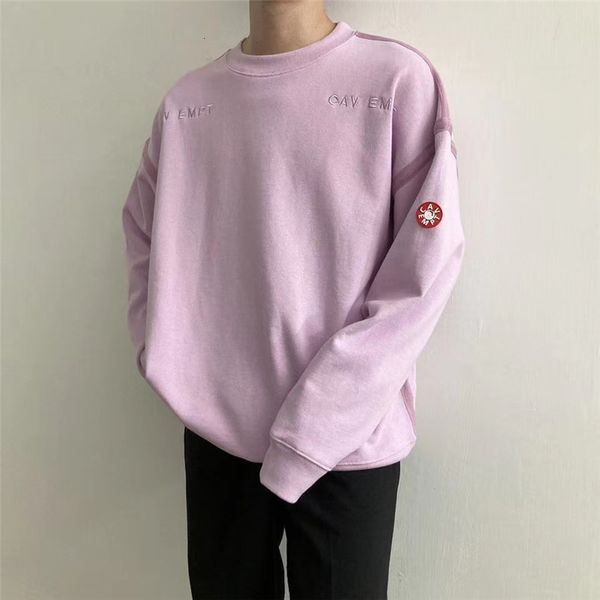 2021 new pink patch cavempt c.e disappearance crew neck sweatshirts men women 1:1 washed old crewneck pullover vintage hoodie lkzk, Black
2021 new pink patch cavempt c.e disappearance crew neck sweatshirts men women 1:1 washed old crewneck pullover vintage hoodie lkzk, Black