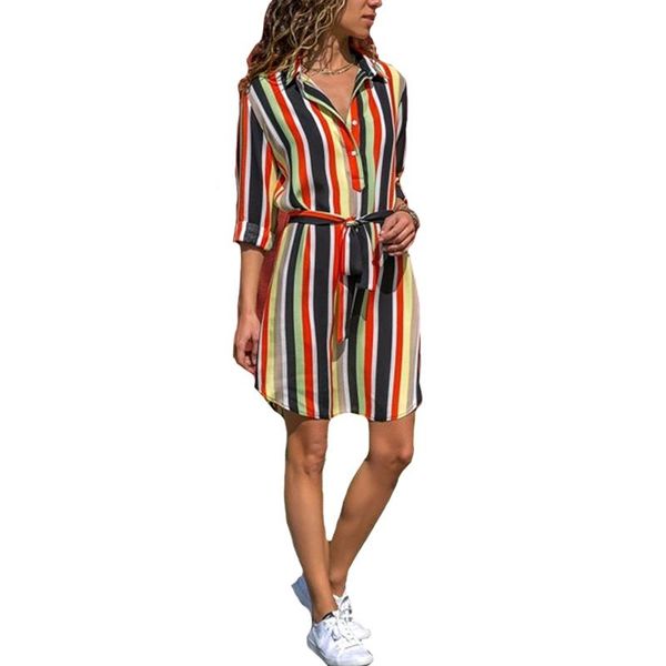casual dresses women summer striped shirt dress ladies long sleeve loose beach 2021 autumn fashion print party vestido, Black;gray
casual dresses women summer striped shirt dress ladies long sleeve loose beach 2021 autumn fashion print party vestido, Black;gray