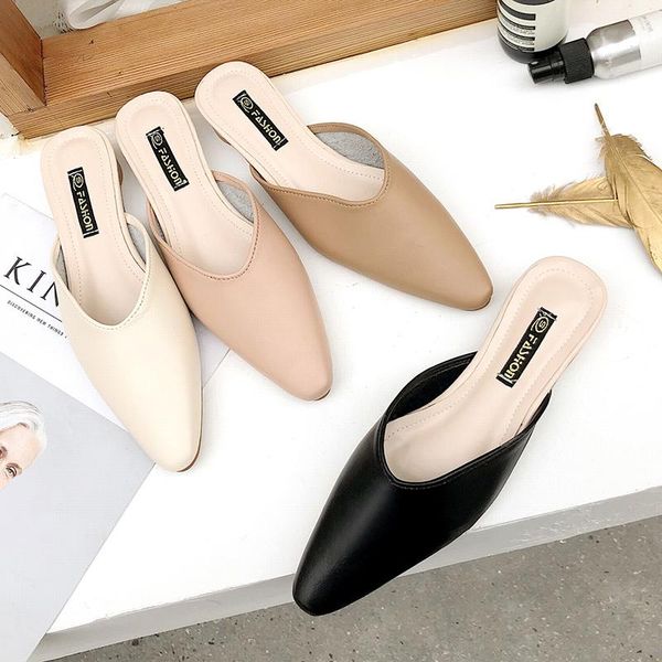 slippers 2021 summer fashion women pointed toe slipper nude white square low heels outsides ladies slides beach mules shoes, Black
slippers 2021 summer fashion women pointed toe slipper nude white square low heels outsides ladies slides beach mules shoes, Black