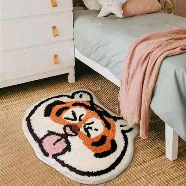 carpets creative tiger pattern carpet good absorption cute imitated cashmere door mat for daily use
carpets creative tiger pattern carpet good absorption cute imitated cashmere door mat for daily use