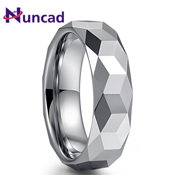 cluster rings nuncad men's tungsten carbide 6mm rhombus polished silver color for male jewelry comfort fit size, Golden;silver
cluster rings nuncad men's tungsten carbide 6mm rhombus polished silver color for male jewelry comfort fit size, Golden;silver