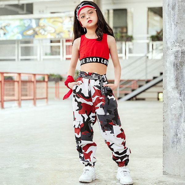 2021 fashion children jazz dance costume for girls hip hop street dancing clothing vest pants kids performance dance clothes, Black;red
2021 fashion children jazz dance costume for girls hip hop street dancing clothing vest pants kids performance dance clothes, Black;red