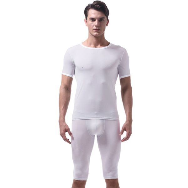 men's underwear ice silky sleepwear twinset pajamas set loungewear set short sleeve and boxer shorts, Black;brown
men's underwear ice silky sleepwear twinset pajamas set loungewear set short sleeve and boxer shorts, Black;brown