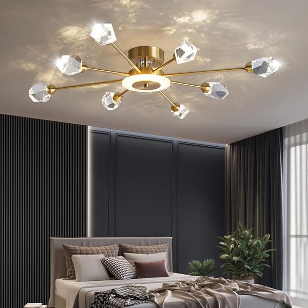postmodern light luxury crystal ceiling lamp copper living room lamp atmospheric dining room wizard nordic molecular lamps
postmodern light luxury crystal ceiling lamp copper living room lamp atmospheric dining room wizard nordic molecular lamps